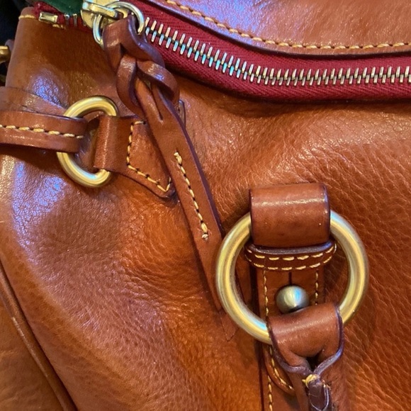 Dooney & Bourke Tan Florentine Satchel - Picture 10 of 13